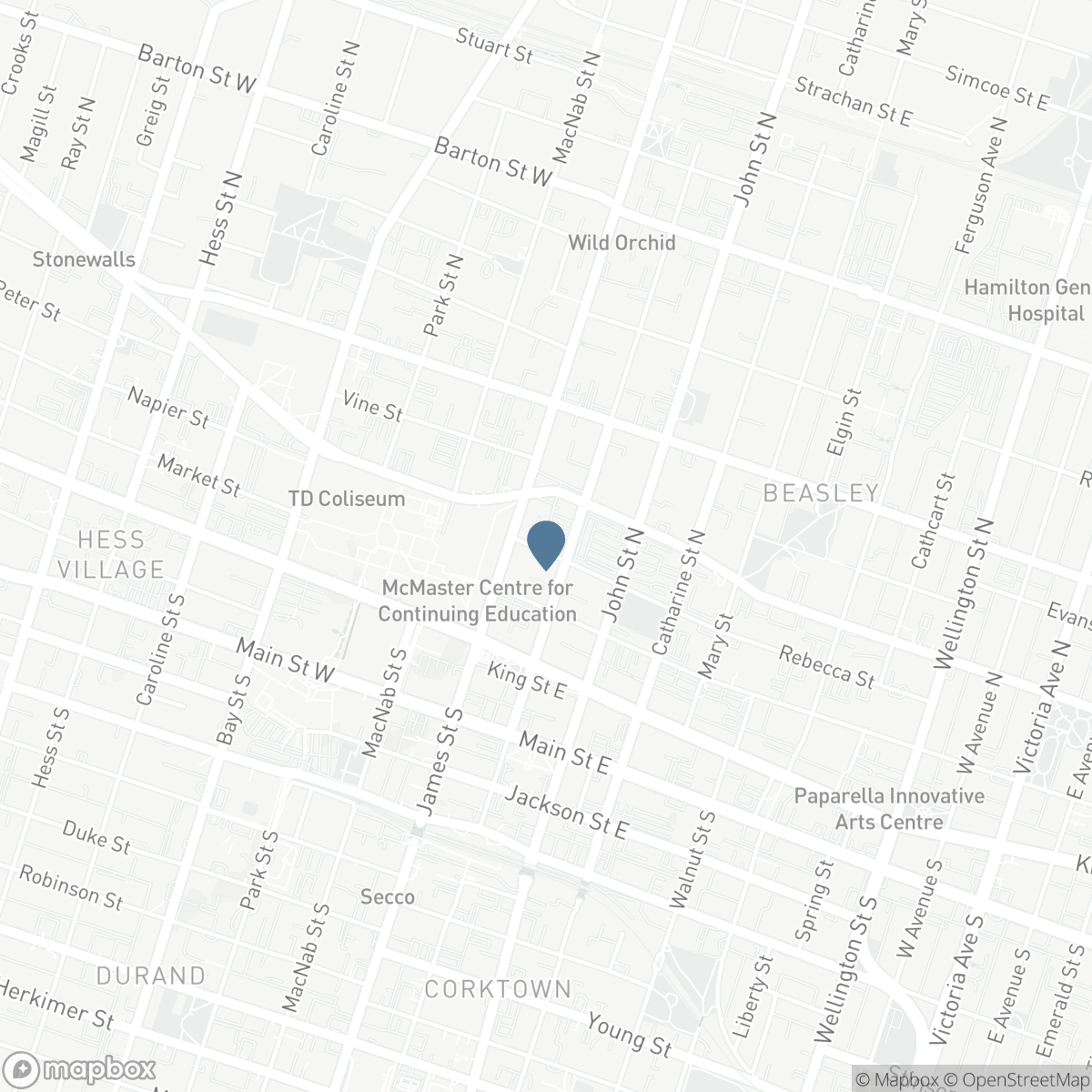 11 REBECCA Street Unit# 105, Hamilton, Ontario L8R 3H7